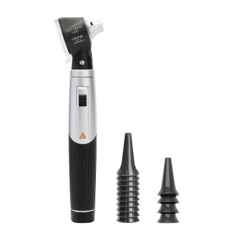 mini 3000 Otoskop 2,5 V LED, schwarz mit Batteriegriff mini 3000