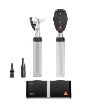 BETA 200 Ophthalmoskop/F.O.Otoskop LED Kit mit BETA4 NT Ladegrifffen und NT4