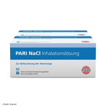 PARI NaCl Inhalationslösung 0,9% (120 Ampullen à 2