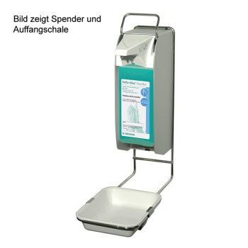 Auffangschale mit Schalenhalter für Wandspender ELS 500 ml