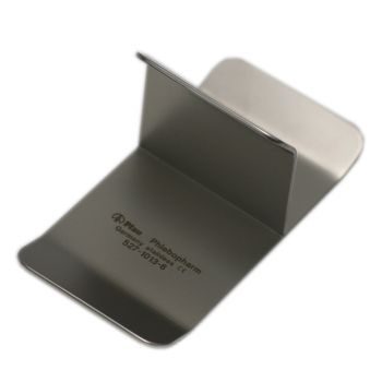 Metallkeil 15 x 7,7 x 8,5 cm zur Fixierung der Rollmanschetten