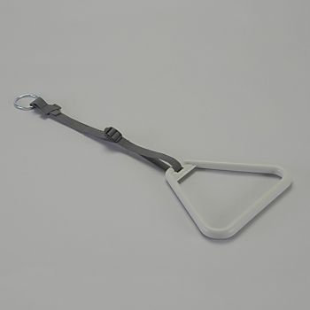 Handgriff Cora, Kunststoff 24 cm mit Gurt und Metallring