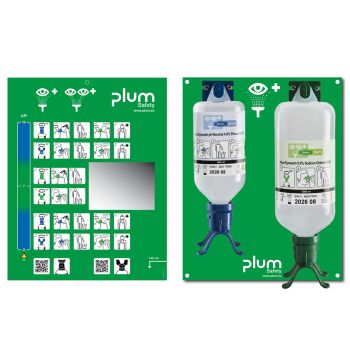 Plum Augen-Notfallstation Duo offen, 2 Flaschen mit Anleitung