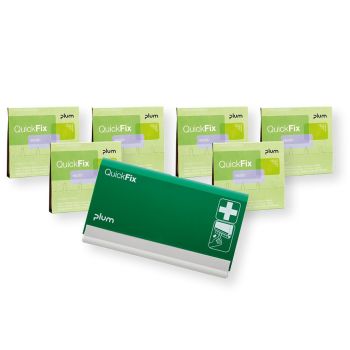 QuickFix Pflasterspender leer inkl. 6 Refills elastic - Starterset