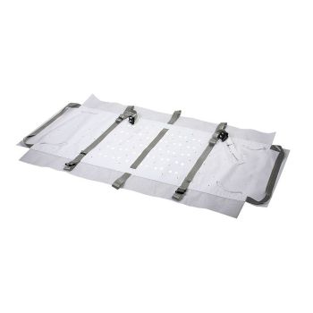 Evakuierungstuch 200 x 87 cm mit Gurten und 4 Fixierungsschlaufen