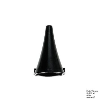 Ohrtrichter, wiederverwendbar, Ø 3 mm, schwarz