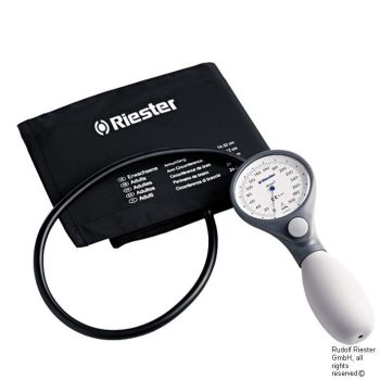 ri-san Blutdruckmessgerät Ø 64 mm, Kunststoff schiefergrau