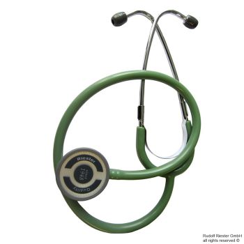 duplex Stethoskop grün, aus Aluminium