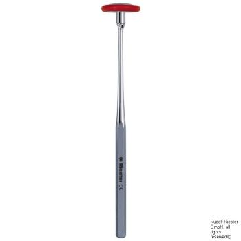 babinski Perkussionshammer 24 cm, Griff verchromt