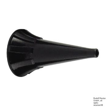 Einmal-Ohrtrichter, Ø 2,5 mm, schwarz, für e-scope (100 Stck.)