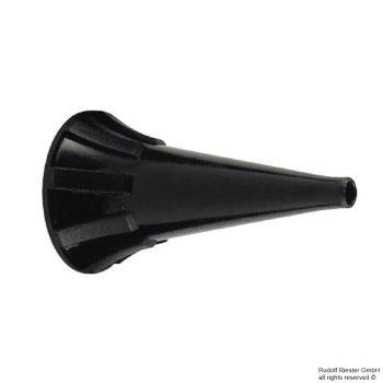 Einmal-Ohrtrichter, Ø 2,5 mm, schwarz (100 Stck.)