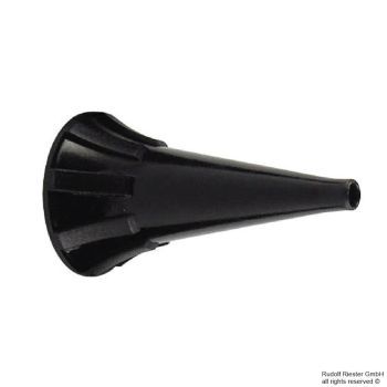 Einmal-Ohrtrichter, Ø 3 mm, schwarz (100 Stck.)