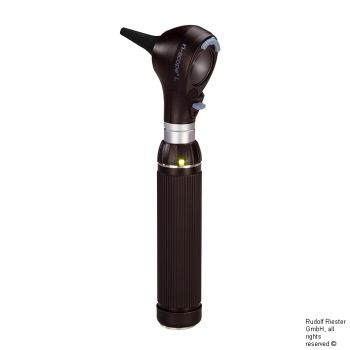 ri-scope L F.O. Otoskop L2 LED 2,5 V, mit Griff Typ C für 2 Alkaline-Batterien