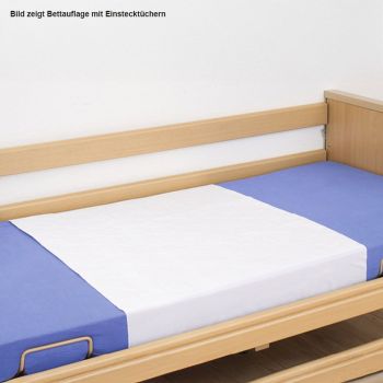 Mehrfach-Bettauflage mit Einstecktücher 85 x 90 cm