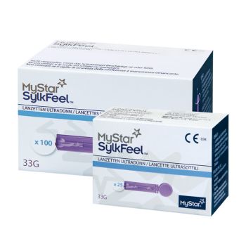 MyStar SylkFeel Lanzetten 33 G (25 Stck.)