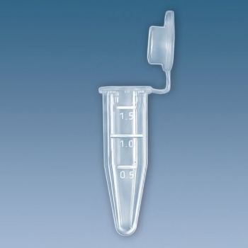 PP-Reaktionsgefäße 1,5 ml m. anhängendem PP-Stopfen