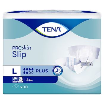 TENA ProSkin Slip Plus Large blau, Windelhosen (3 x 30 Stck.)