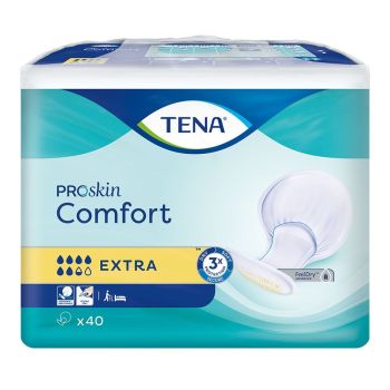 TENA Comfort Extra gelb, Inkontinenzeinlagen (2 x 40 Stck.)