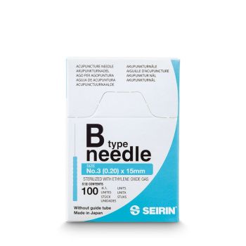 Standardnadeln B-Type 0,20x15 Nr. 3 (100 Stck.)