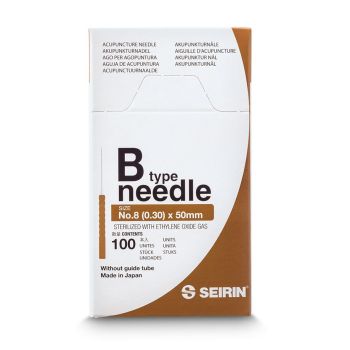 Standardnadeln B-Type 0,30x50 Nr. 8 (100 Stck.)