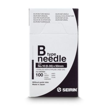 Standardnadeln B-Type 0,35x50 Nr. 10 (100 Stck.)