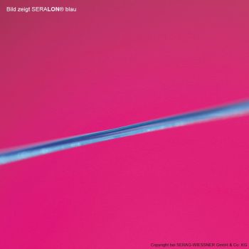 SERALON DS-25 5/0=1, blau, Nahtmaterial Fadenlänge 75 cm (24 Stck.)
