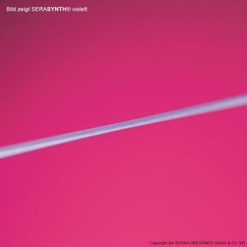 SERASYNTH DS-15 4/0=1,5, violett, Nahtmaterial Fadenlänge 70 cm (24 Stck.)