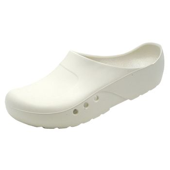 antist. ChiroClogs Economy ohne Fersenriemen weiß