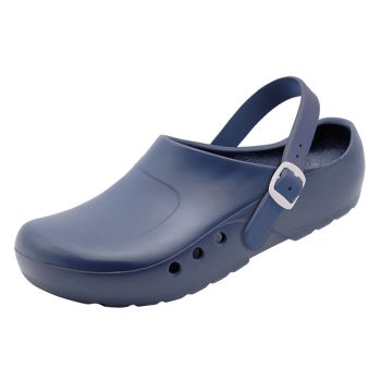 antist. ChiroClogs Economy mit Fersenriemen blau