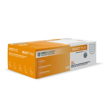 SELECT PLUS Latex U.-Handschuhe  puderfrei