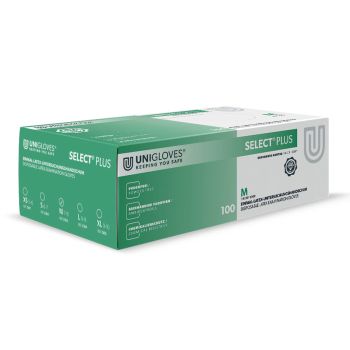 SELECT PLUS Latex U.-Handschuhe  puderfrei