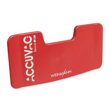 Schlauchhalterplatte, rot für ACCUVAC Rescue