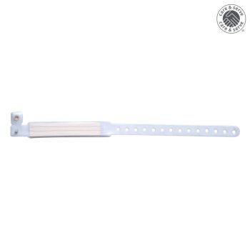 wiroBIG IDENT Erwachsenen Patientennamensbänder weiß (250 Stck.)