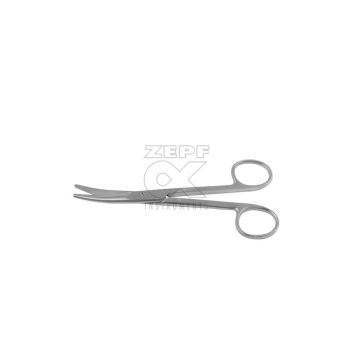 MAYO Schere gebogen 14,5 cm für Linkshänder