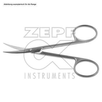 Iris Schere rund, gerade, spitz/spitz 11