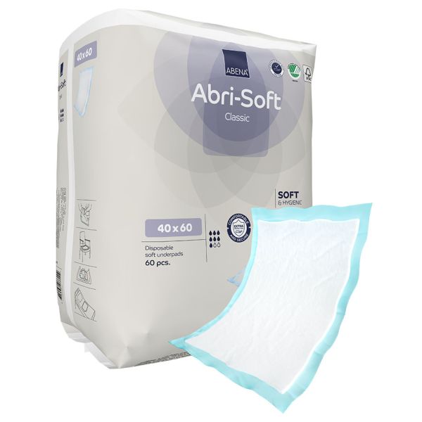 Abri-Soft Classic Bettschutzunterlagen 40 x 60 cm (60 Stck.)