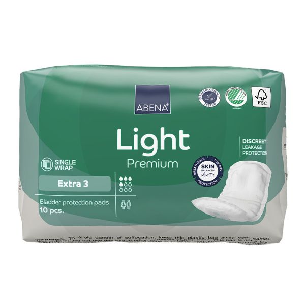 Abena Light Extra 3 Premium Inkontinenzeinlagen (10 Stck.)