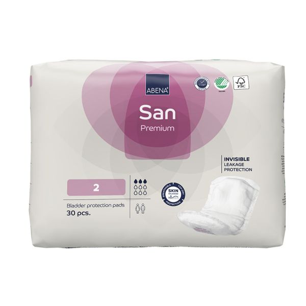 Abena San 2, Premium Inkontinenz- einlagen (30 Stck.)
