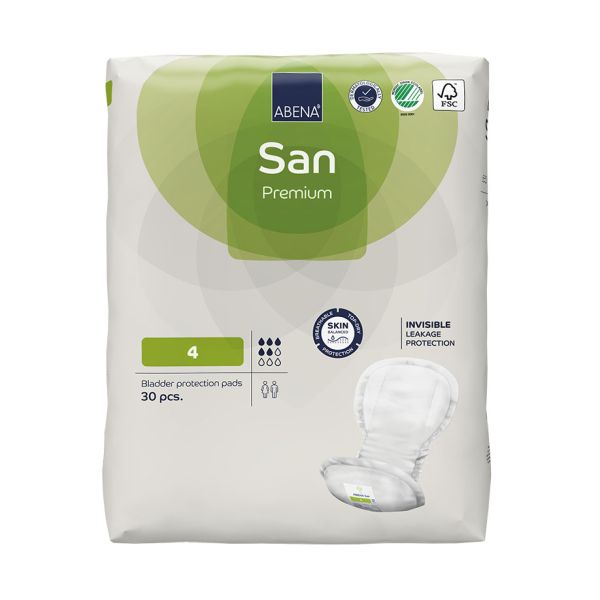 Abena San 4, Premium Inkontinenz- einlagen (30 Stck.)