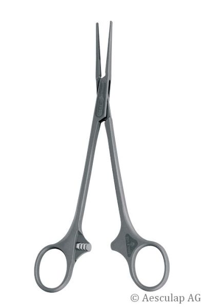 SUSI Arterienklemmen Birkett, gerade, 18