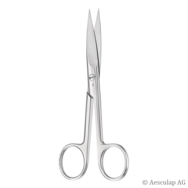 chir. Schere, gerade, spitz/spitz, 14