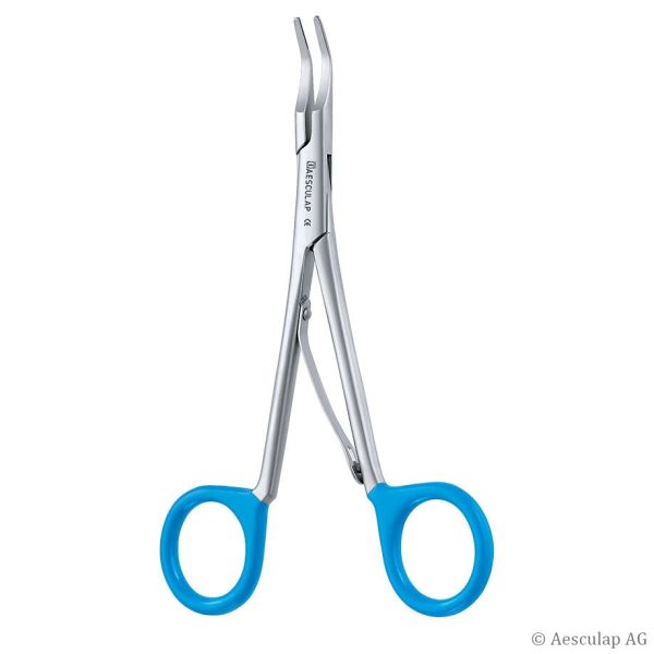 Clip Anlegezange 15 cm, Maulabwinkelung 25°