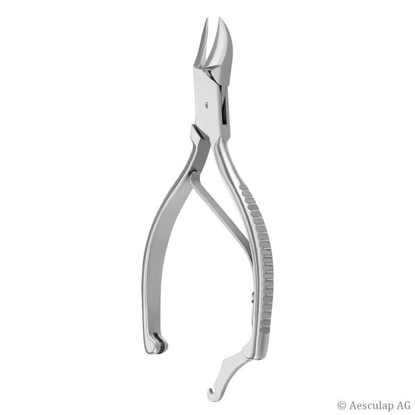 Nagelzange gehöhlt, Maullänge 20 mm