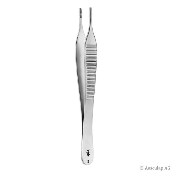 anat. Pinzette Hudson, gerade, fein, 12