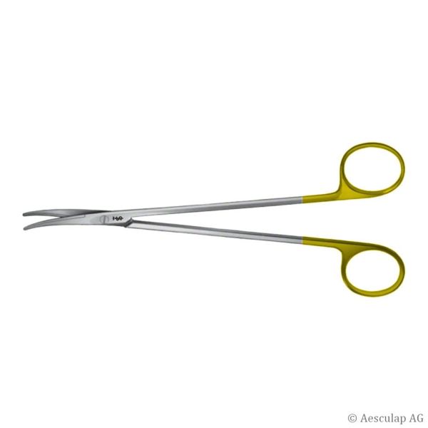 DUROTIP Präparierschere Metzenbaum, gebogen