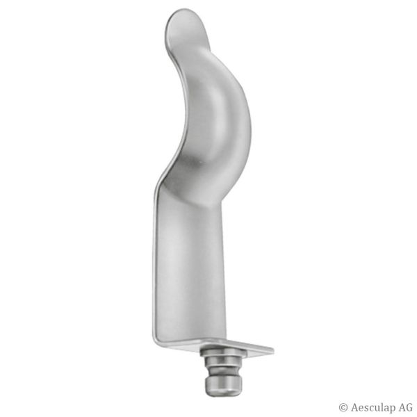 Rektumblätter, 70 x 22 mm, mit Kugelschnellverschluss