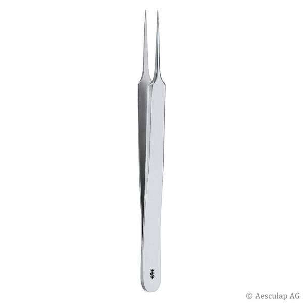 anat. Uhrmacher Mikropinzette, gerade, 11 cm