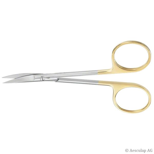 DUROTIP Iris- und Fadenschere fein, gebogen