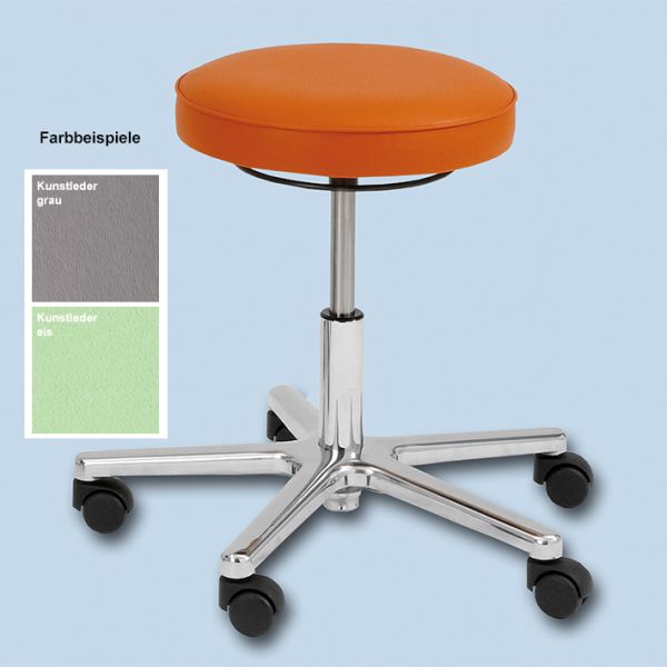 Drehhocker, eis, mit Ringauslösung 0