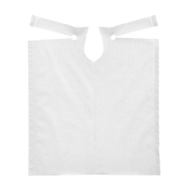 Patientenumhänge Tissue/PE, 53 x 60 cm